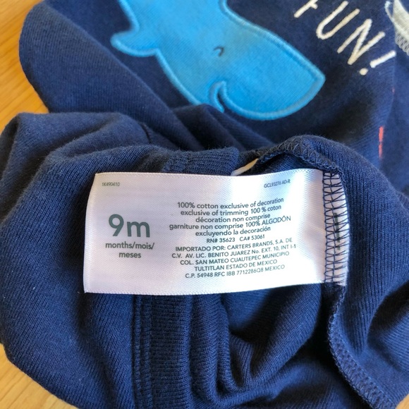 NWOT Carter’s Baby Boy Two Piece Outfit 
Tank Top Onesie and Shorts - Picture 7 of 7